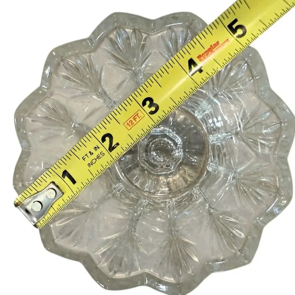 FIFTH AVENUE CRYSTAL Hurricane Tea Light Candle Holder